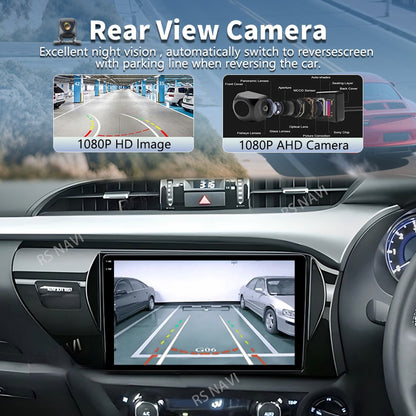 Android 15 For Toyota Hilux 2015-2023 RHD  2K QLED Android Car Radio Multimedia Video Player stereo CarPlay Dsp Head Unit