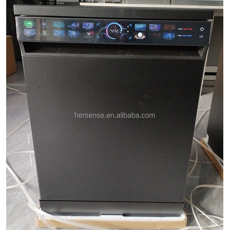 Customization Dishwasher wash/dry 18 Sets Load Dishwasher Machine Touchscreen Panel Dish WasherBucket Washing Machine Household