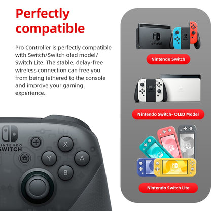 Nintendo Switch Pro Controller Bluetooth 3.0 and Build in NFC Wireless Game Controller motion controls HD rumble Amiibo