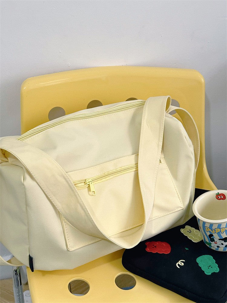 Large Crossbody Travel Tote Bags for Women 2024 Canvas Shoulder Messenger Bag Sports Yoga Satchels Fashion Woman Handbag