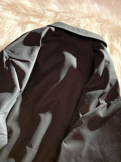 Cargo Short-sleeved Shirt New Summer Youth Casual Lapel Button Up Blouse Men Women Hip Hop Letter Print Racing Tee