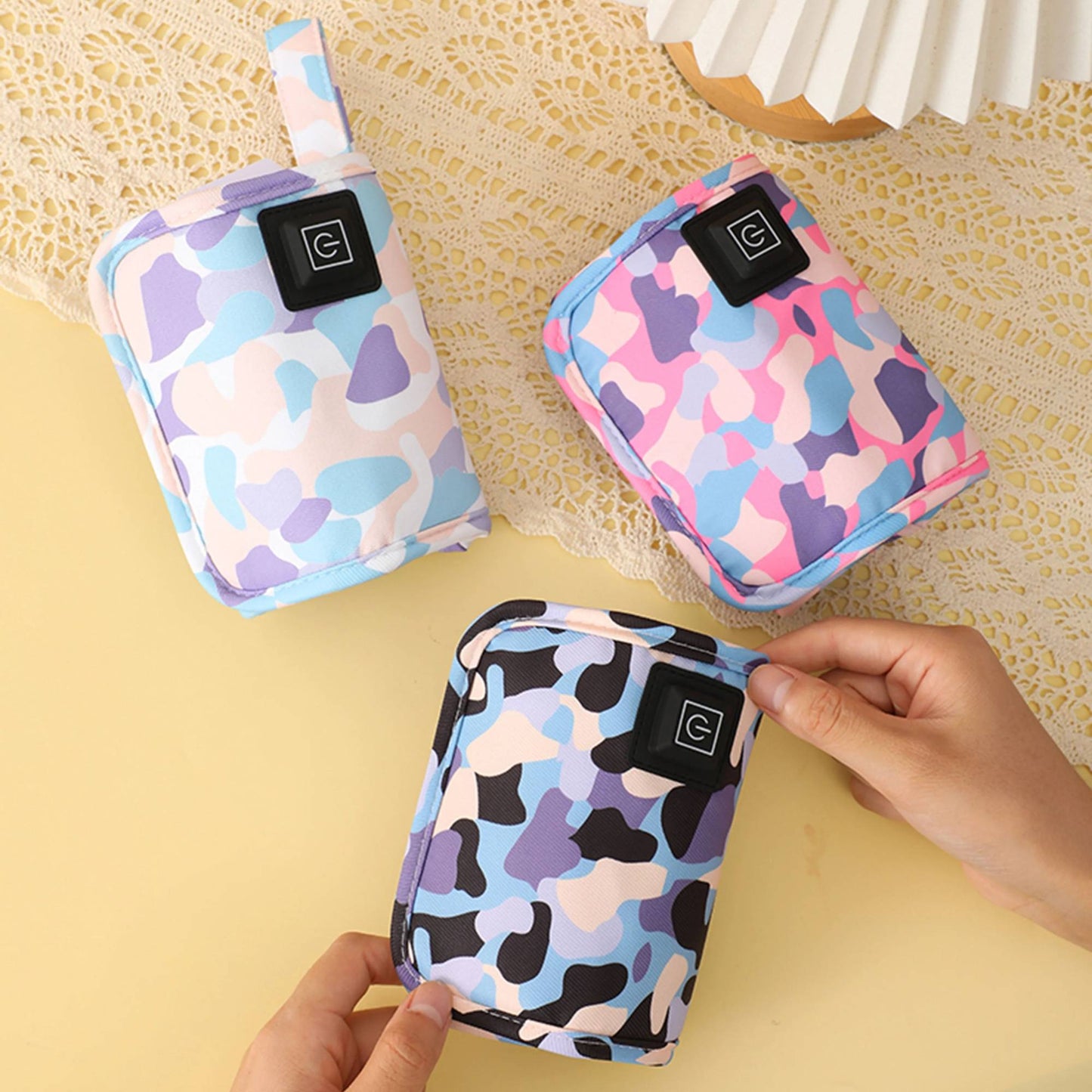 Baby bottle insulation bag, baby insulation artifact, milk warmer with 3-speed temperature adjustment