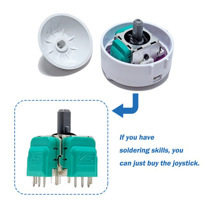 ZD Ultimate Legend Game Controller Replaceable Joystick Module Removable K-Silver JS13 PRO GinFull Angle TMR Joystick DS13 MAX