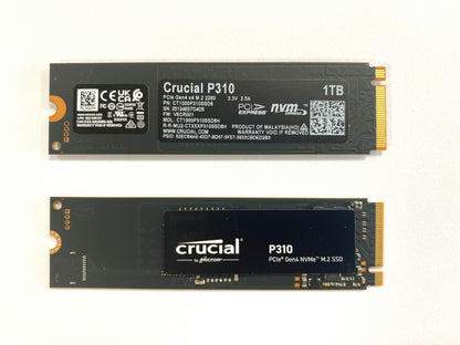 Crucial P3 Plus 1TB 2TB PCIe Gen4 NVMe M.2 SSD Interno (Pacote OEM) & Crucial NVME 2280 P310 1TB SSD & Crucial T500 1TB