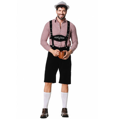 Women Bavaria Oktoberfest Dress Oktoberfest Costume for Men Bavarian German Beer Festivals Men German Beer Festival Costume