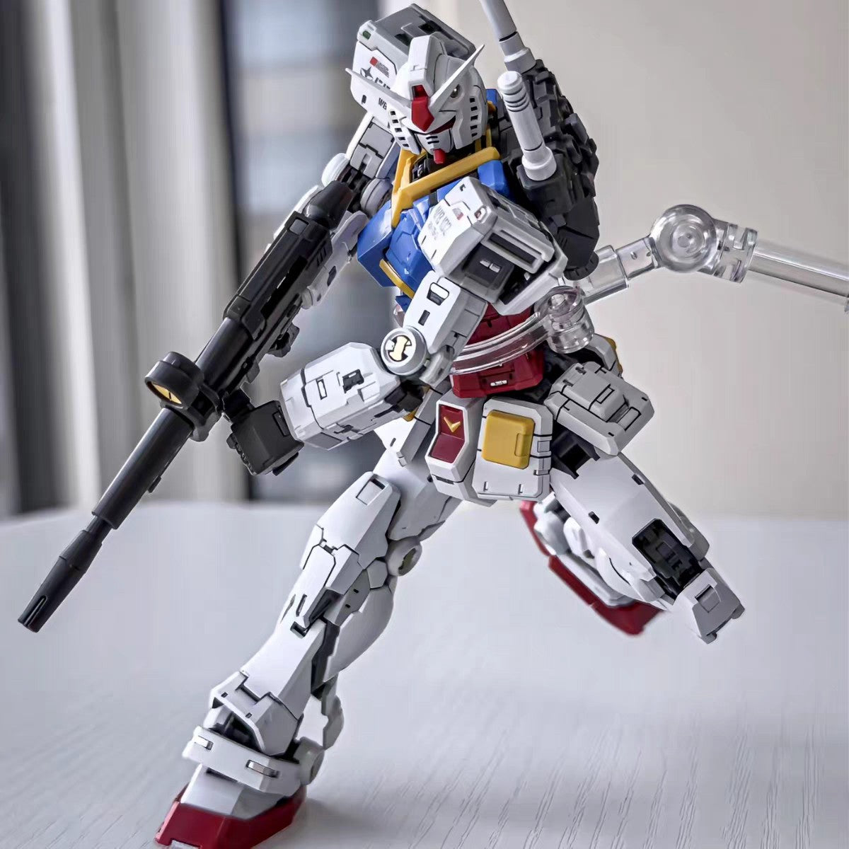 Reparo de Máscara Versão Changlong 5501rg 1/144 Yuanzu 2.0 Modelo Montado Rgurx-78-2 Boneco de Brinquedo Menino Réplica de Alta Versão