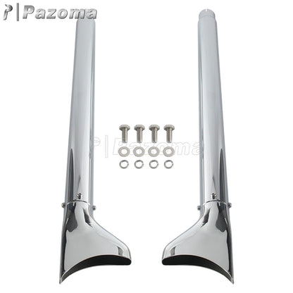 For Harley Softail Breakout Standard Slim Deluxe 2007-17 Motorcycle 33/36/39/42" Fishtail Exhausts Slip On Exhaust Pipe Muffler