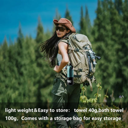 Quick Drying Absorbent Bath Towel,Backpacking Hiking,Swimming,Camping Bath Towel,Breathable Beach Travel Gym Sports Towel