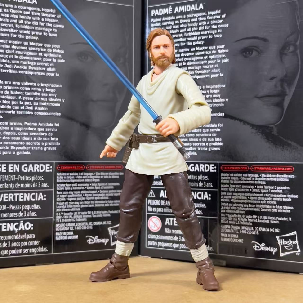 Original 6 Inch Star Wars The Black Series Jedi TV Obi Wan Kenobi Action Figure Toys Collection