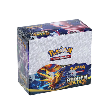 324/360Pcs/Set Pokémon Estrelas Cintilantes União de Equipes Escuridão Incendiária Sol Lua Evoluções Cartão Booster de Batalha de Negociação em Inglês