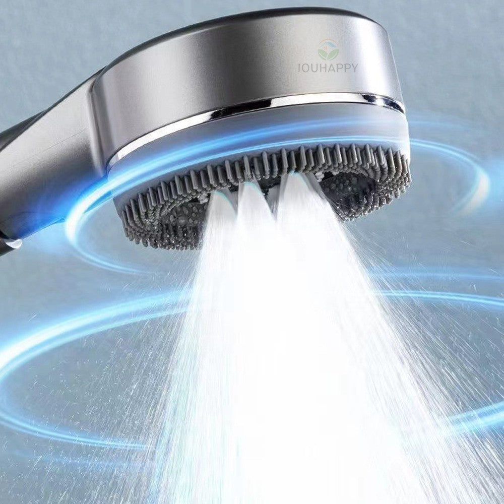 Shower Head High Pressure Doubled Filtration Multi-function Water Outlet Modes Silicone Shower for Bathroom Accessories