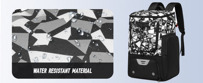 Football Backpack Men Basketball Backpack Outdoor Soccer Football Storage Bags Training Sports Knapsack with Shoe Compartment