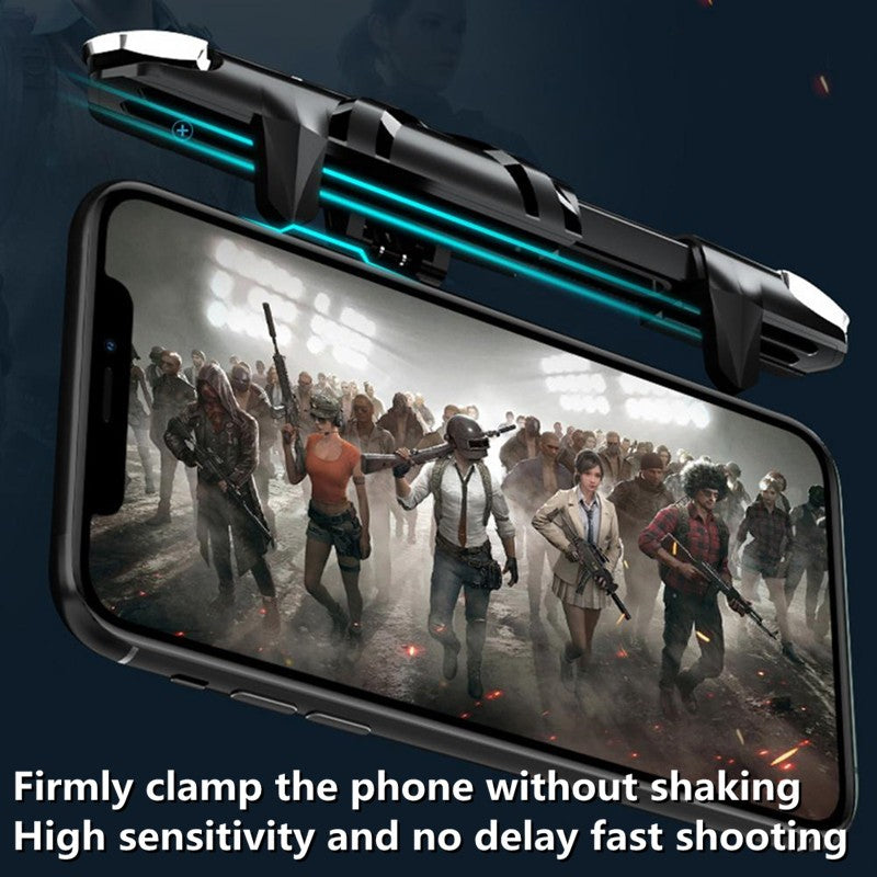 G5 Mobile Game Controller for PUBG Gaming Trigger Shooter Aim Fire ABS Key Button Gamepad Joystick for IPhone Android Smartphone