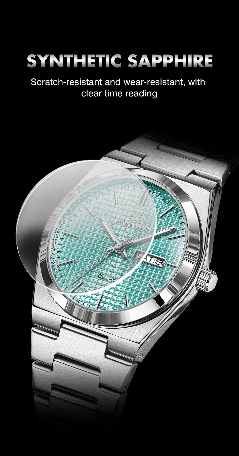 PAAZOMU Relógio Masculino de Luxo Original Moda Luminoso À Prova D'água Cronógrafo Data Relógio Masculino Couro Quartzo Relógios Masculinos Reloj