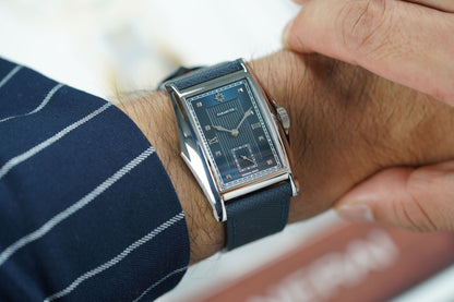 FARASUTE Creative Manual Square Customized Mechanical Movement Watch Men Luxury Sapphire Glass Small Second Wristwatches reloj