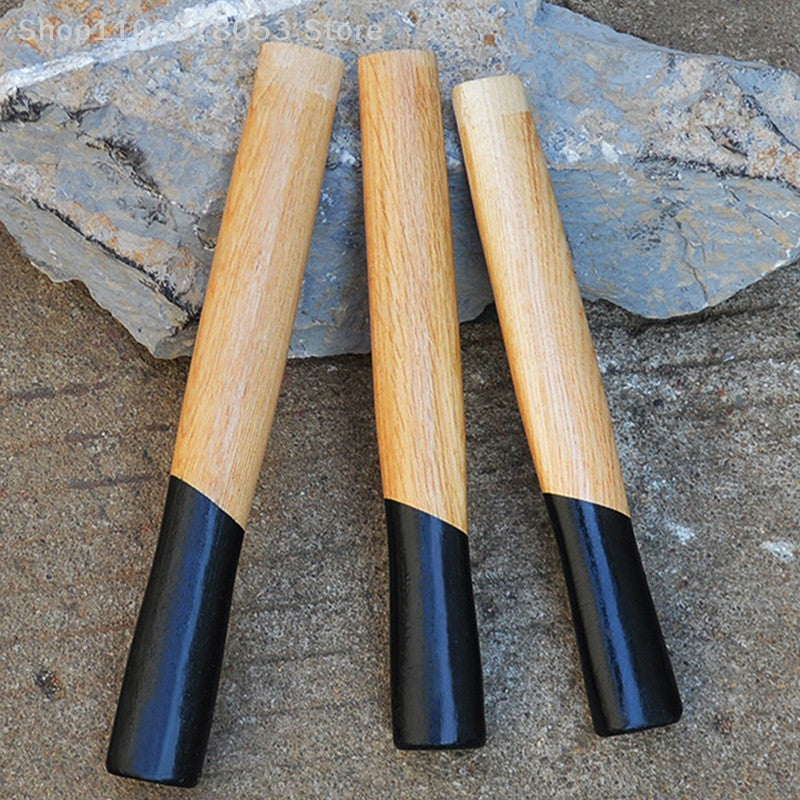 1 Peça Cabo de Madeira de Reposição para Martelo de Aço, Cabo Quadrado de Ferro para Machado de Lenhador e Machados Curvos Hickory