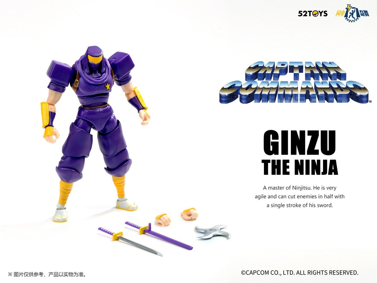 Capcom Captain Commando Criativo Anime 3.75 polegadas Bonecos de Ação Modelo Colecionável Brinquedos Decoração de Quarto Presente Surpresa Infantil