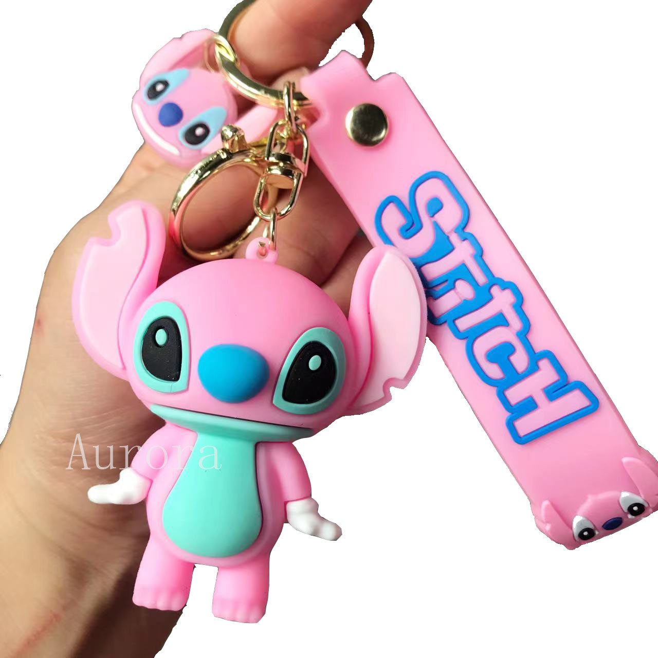 New Kawaii Anime Disney Keychain Toy Story Personalized Variety of Cartoon Doll Keyring Key Chain Car Pendant Kids Toys Gifts