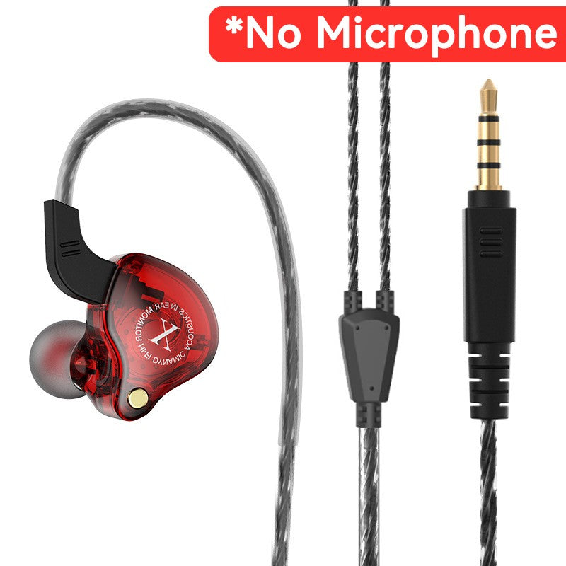 Fones de ouvido móveis com fio, graves potentes, 3,5 mm para telefone, fones de ouvido estéreo intra-auriculares com microfone, fones de ouvido Hifi para música e esporte