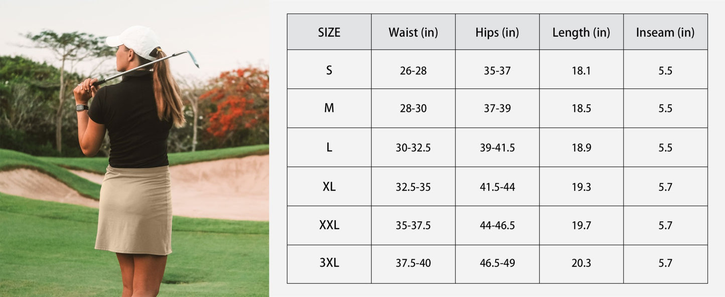 1Pcs/2025 Trending Golf Skirts: Knee-Length Athletic Styles Harajuku Kawaii Tennis & Yoga Skirts Breathable Premium Fabric