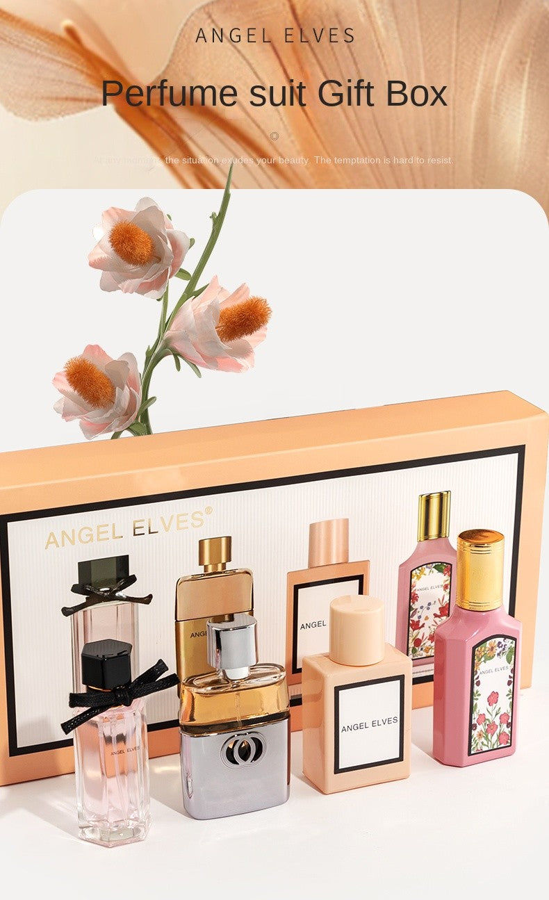 Caixa de Presente da Marca Conjunto 4 Peças Perfume Feminino Parfum Femme 100ml Fresco Natural Floral Perfume Spray Feminino Perfumes De Mujer Originales