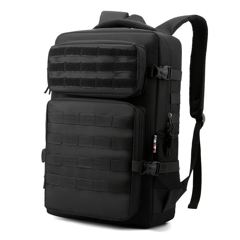 Mochila Tática Masculina Camuflada, Mochila para Hiking e Camping, Mochila Esportiva Grande Capacidade Multicamadas para Uso Externo