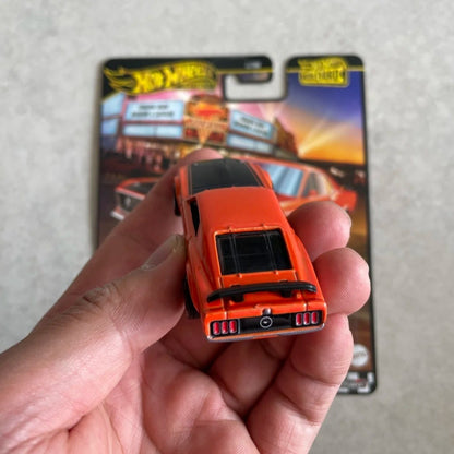 Hot Wheels Premium Boulevard 1:64 Die-Cast 69 Ford Mustang Boss 302 Collectible Alloy Vehicle Model Car Toy Gift for Adults Fans