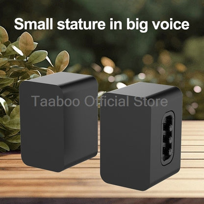 Caixa de Som Bluetooth 3 polegadas 40W Ativa 360 Echo Sound System Áudio HiFi Óptico USB AUX para Gamer Home Theater Computador