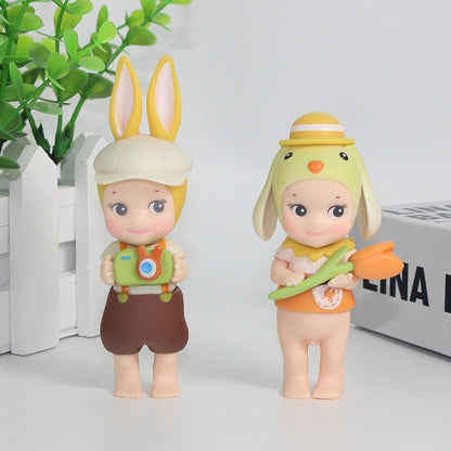 Novos bonecos Sonny Angel de 2025 da série "Enjoy The Moment", em caixas surpresa, mini figuras de anime, enfeites, bonecos de desenho animado, presente de Dia dos Namorados para desktop
