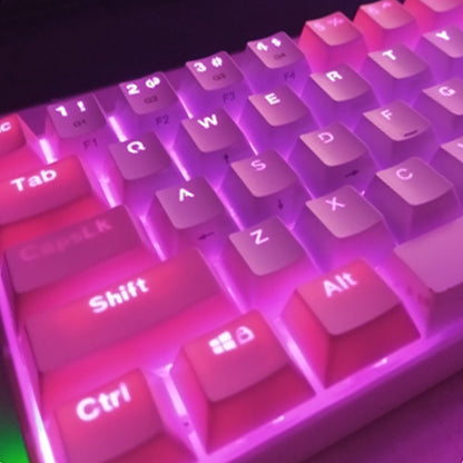 104 Teclas Universais para Teclado Mecânico Ergonômicas Teclas Vazias para Teclado Mecânico Cherry MX de Reposição Retroiluminadas