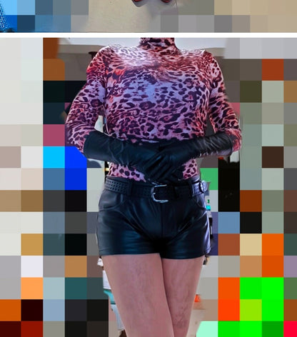 Ods Luxury Designer Sexy Pointed Toe Pole Knee High Brown Black Leather Red Sole Botas Mujer Boots For Women 8 10cm Big 41434546