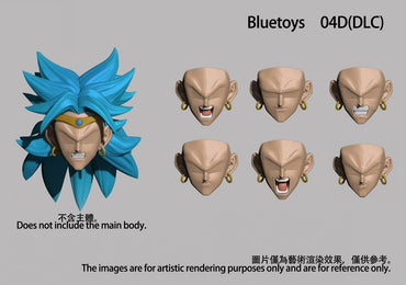 ?Presale? ZL STUDIO Dragon Ball Shf Thin Broly Ancient Tiger Warrior (Nightmare Enemy) 7 Inch Action Figure Model Toy Gift