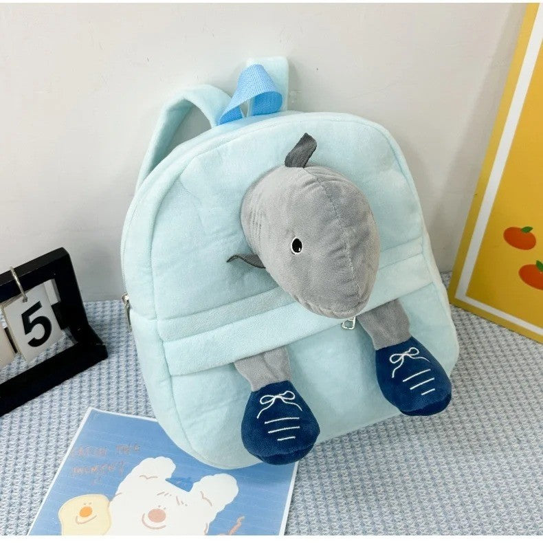 Italian Brainrot Plush Backpack Telalaero Telala Funny Student Backpack ?LiriLi Larlla Boneca Ambalam Cute Soft Bag for Kid Gift