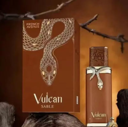 Vulcan  French Avenue By Fragrance World 3.4 Oz Eau De Parfum Men Spray, long-lasting and dazzling floral fragrance