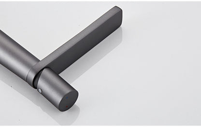 Basin Faucet Brass Bathroom Faucet Mixer Tap Black/Chrome Wash basin Faucet Single Handle Hot and Cold Lavotory Faucet  855921