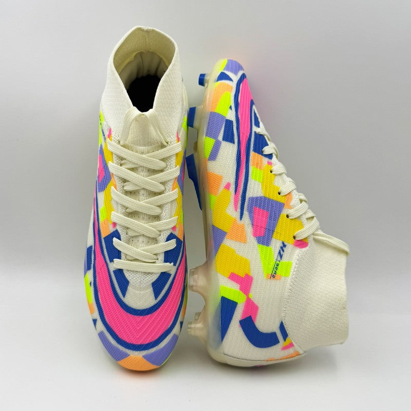 TF/FG Men Soccer Shoes Society Cleats Professional Fast Football Shoes Grass Training Football Field Boots Sneaker Original