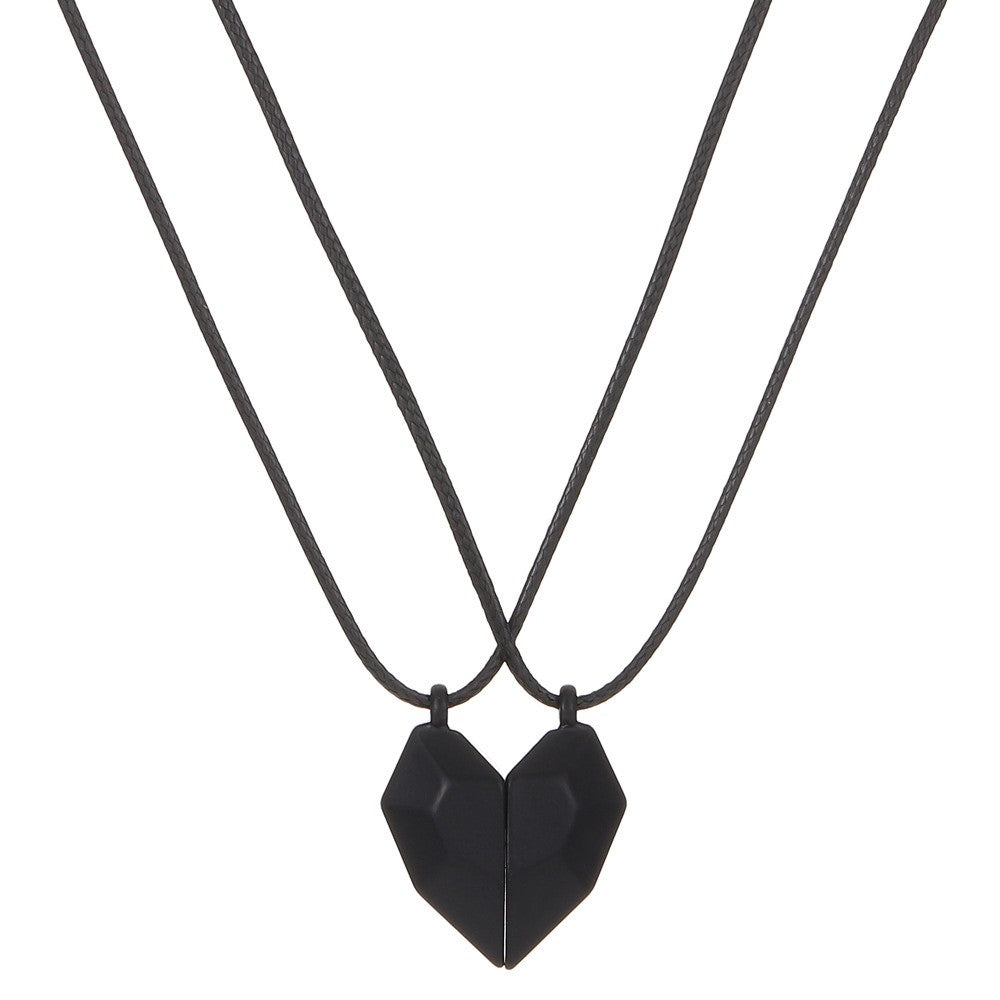 Eu Te Amo Melhores Amigos Colar de Casal Jóias Quebra-Cabeça BFF Chave Fechadura Tai Chi Coração Pingentes Colares para Mulheres Homens Presente Collier