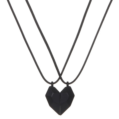 Eu Te Amo Melhores Amigos Colar de Casal Jóias Quebra-Cabeça BFF Chave Fechadura Tai Chi Coração Pingentes Colares para Mulheres Homens Presente Collier