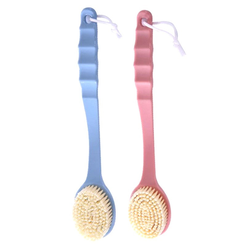 Esponja Esfoliante Corporal Esfoliante de Banho com Cabo Longo Escova de Banho Esfoliante Massageador de Pele Escova de Limpeza Acessórios de Banheiro