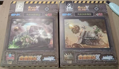 Era Models Metal Slug X Series - Conjunto Militar em Miniatura de Tanque, Avião, Caminhão e Figuras POW para Coleção de Brinquedos