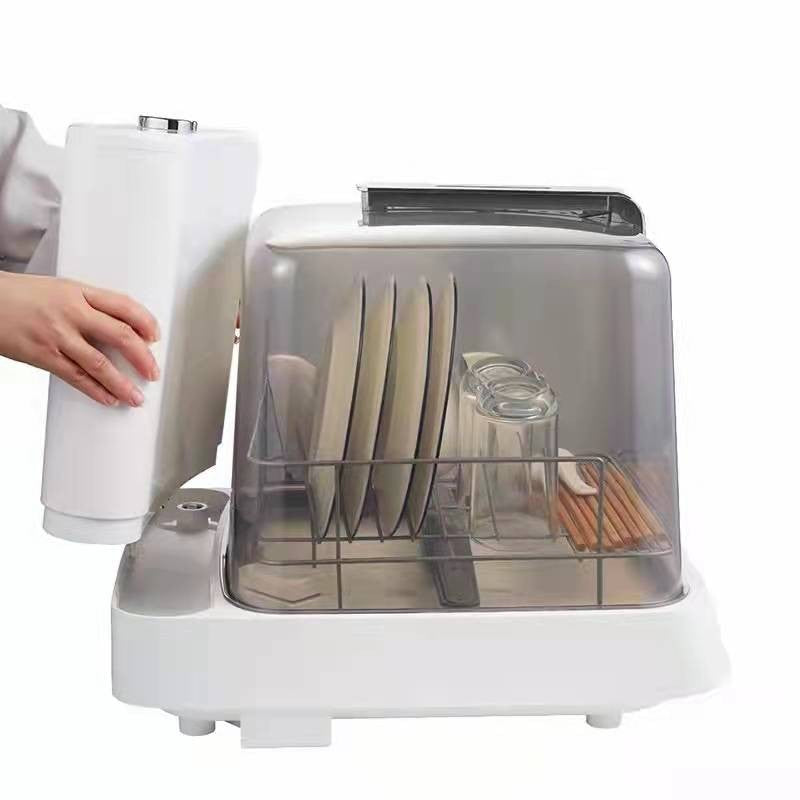 Automatic cleaning dishwasher, compact portable smart household dishwasher, independent installation, visual operation