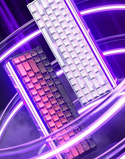 AULA Hero 68HE Magnetic Keyboard RGB Light Wired Hot Swap Esports 8K Gaming Hero68 Mechanical Keyboard Low delay PC Accessories