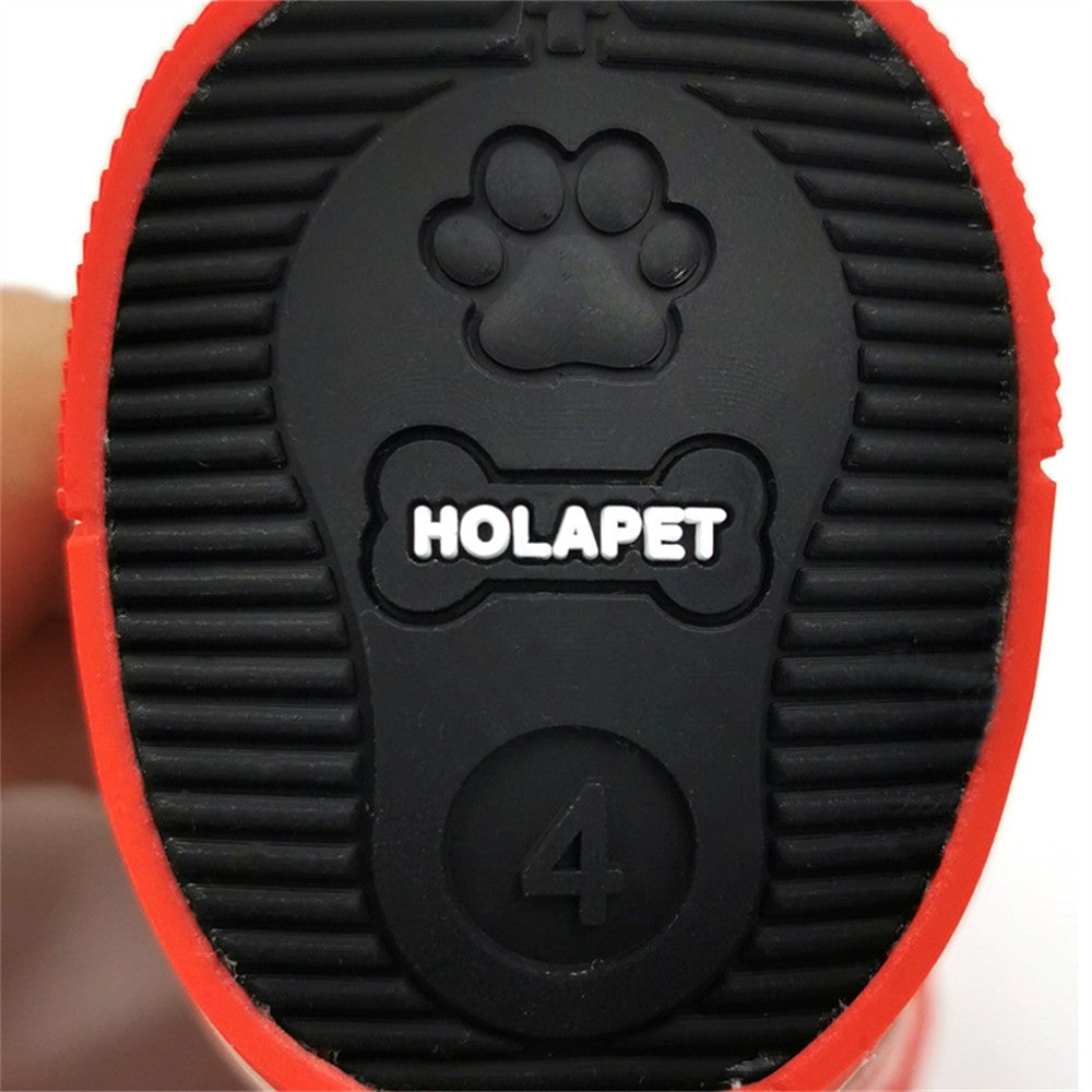 4 unidades/conjunto de sapatos de inverno para cães, botas de neve quentes com forro de lã, sapatos à prova d'água para filhotes de gato, acessórios para cães chihuahua e yorkie