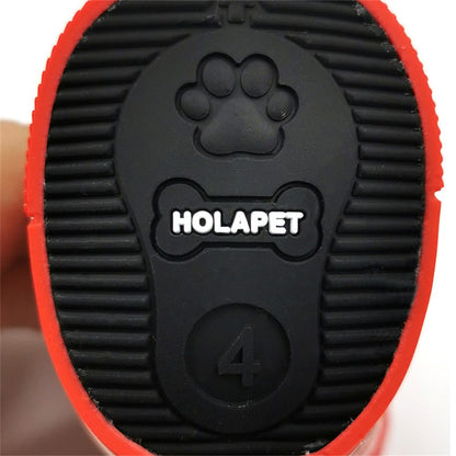 4 unidades/conjunto de sapatos de inverno para cães, botas de neve quentes com forro de lã, sapatos à prova d'água para filhotes de gato, acessórios para cães chihuahua e yorkie