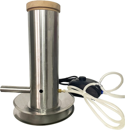 Gerador de Fumaça Fria para Churrasqueira Elétrica a Pellet Acessório para Personalizar seu Perfil de Fumaça