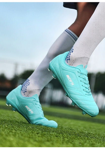 New Men Football Boots Men Soccer Shoes Adults Society Football Cleats Ultralight Training Soccer Sneakers Outdoor Lagre Size 47