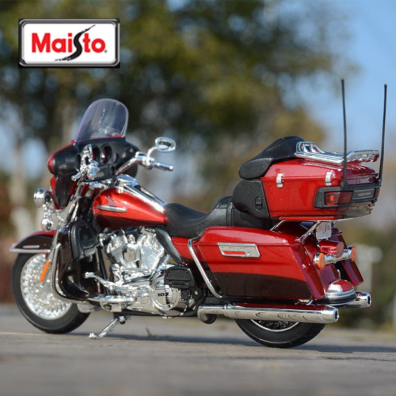 Maisto 1:12 Harley FLHTK Electra Glide Ultra Limited Liga Clássica Modelo de Motocicleta Brinquedo de Metal Fundido Moto de Lazer Modelo Infantil Presente