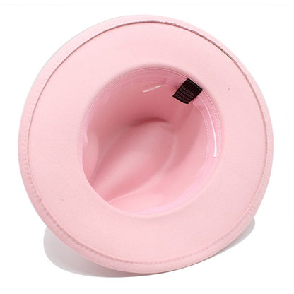 New Fedora Hat For Women Winter Elegant Fashion Formal Wedding Decorate Church Cap Panama Party Jazz Hat chapeau femme