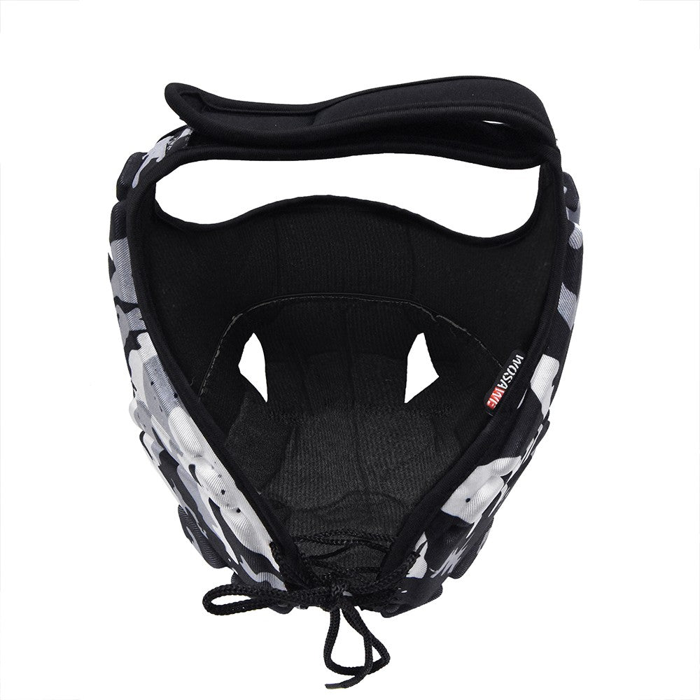 Capacete WOSAWE Soft Shell EVA à prova de choque para futebol, goleiro, proteção de cabeça para motocicleta para jovens e adultos