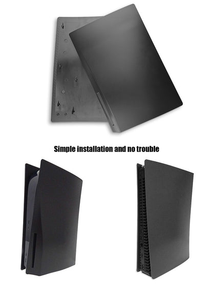 DATA FROG Replacement Plate Compatible with PS5 Disc Version Protective Hard Case Faceplate Shell For PS5